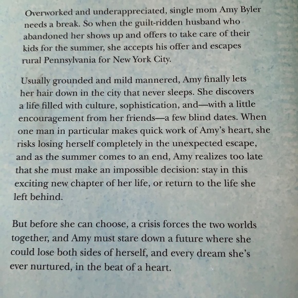 A novel - fun read as Amy adventures to NYC - Picture 3 of 4